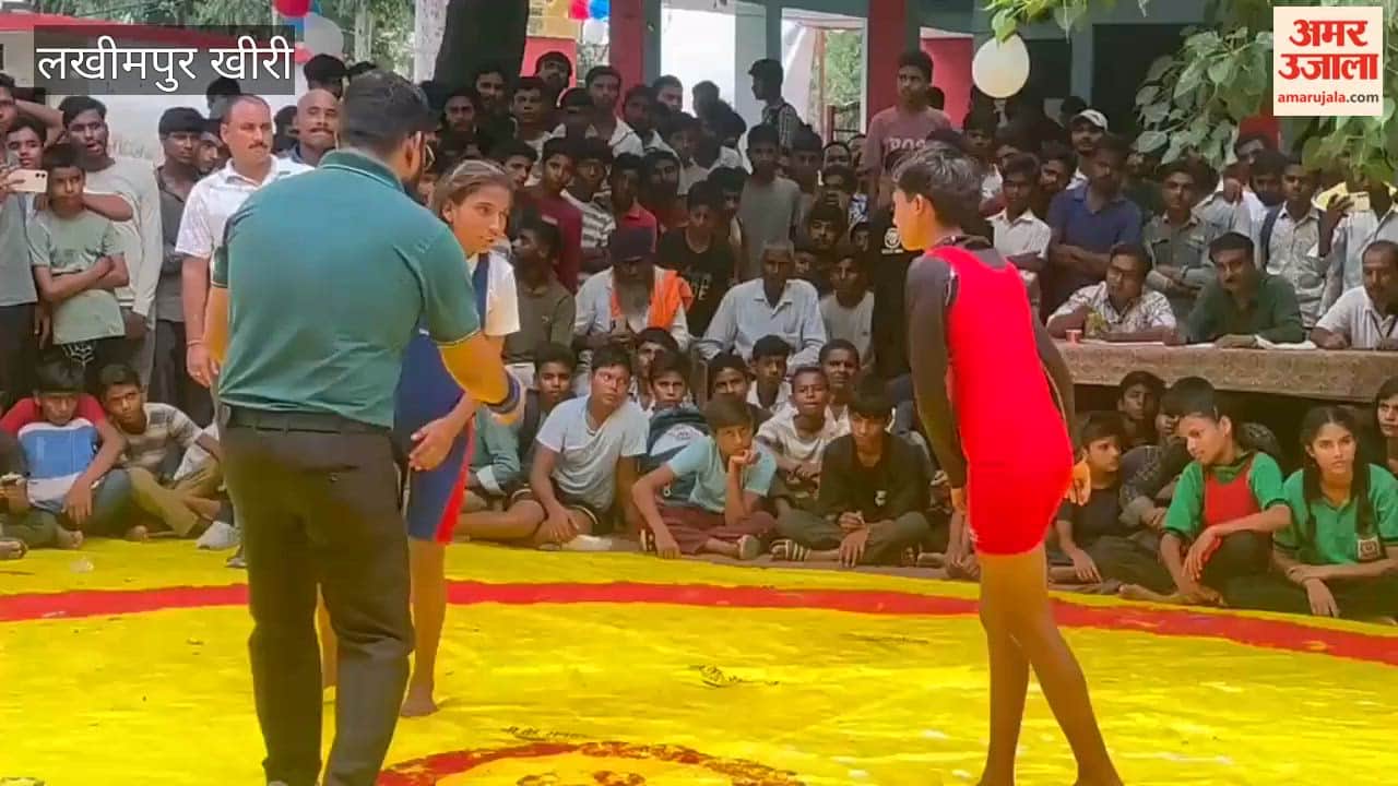 Wrestling Competition Children from Sitapur displayed their prowess and secured first place