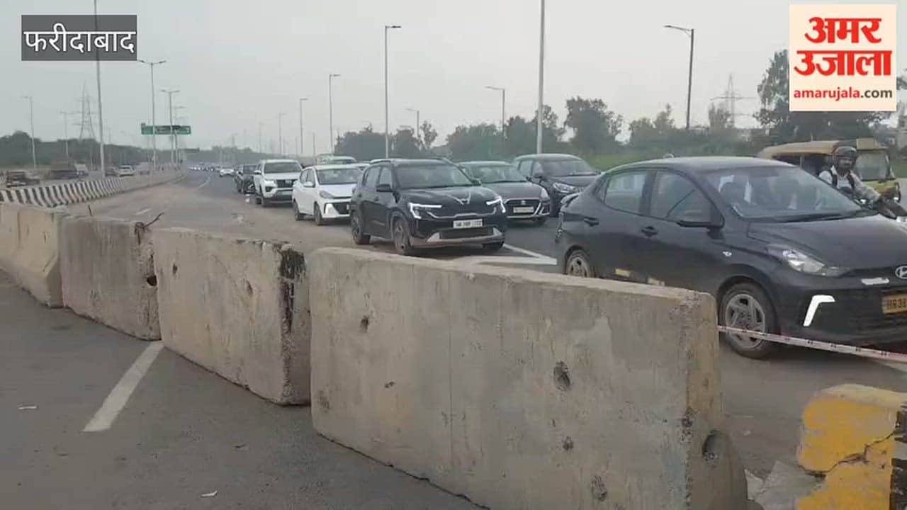 Delhi Mumbai Expressway closed again on Saturday morning due to increased traffic pressure