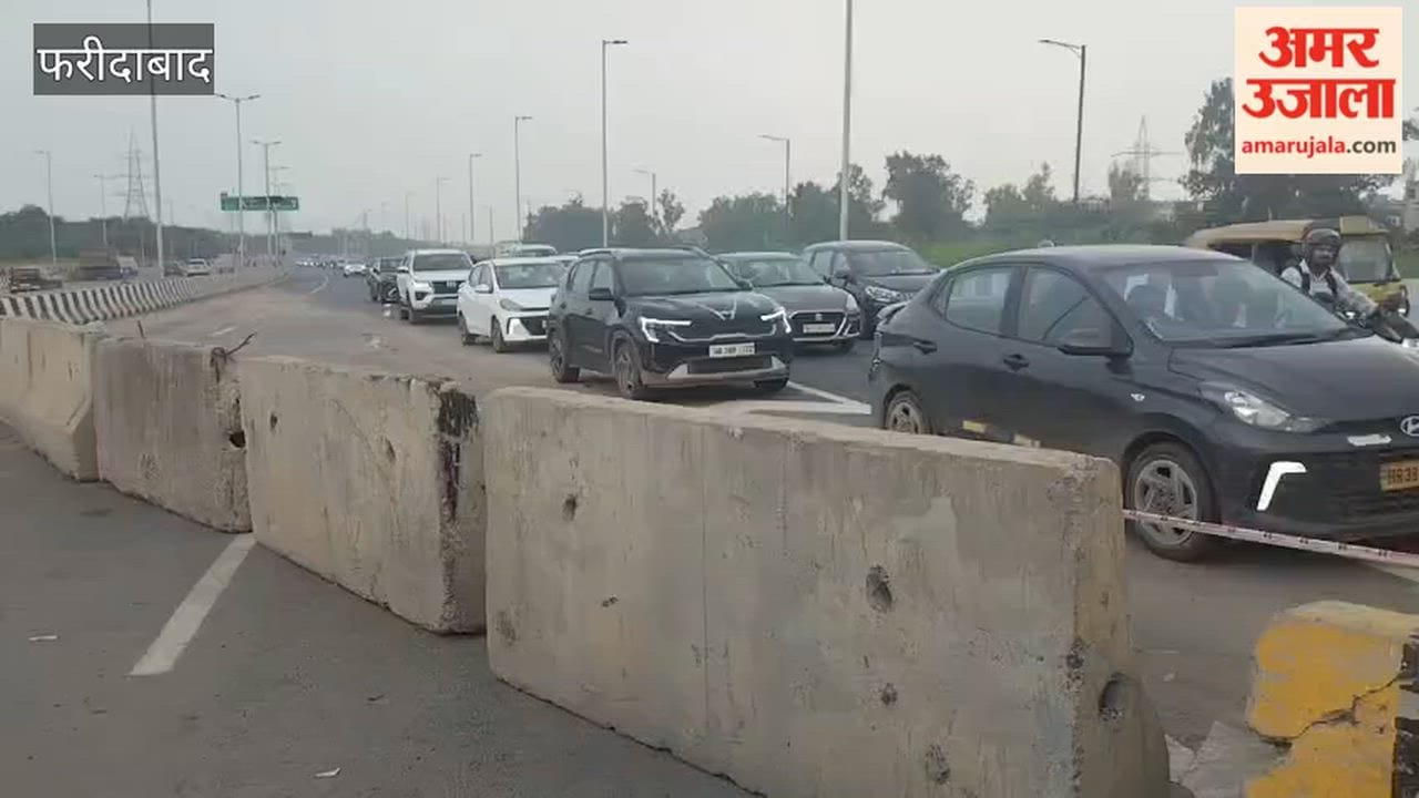 Delhi Mumbai Expressway closed again on Saturday morning due to increased traffic pressure