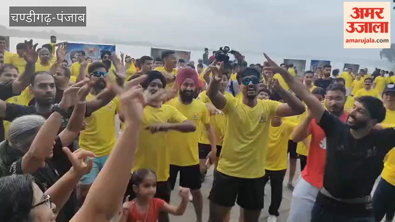 Marathon organized at Sukhna Lake