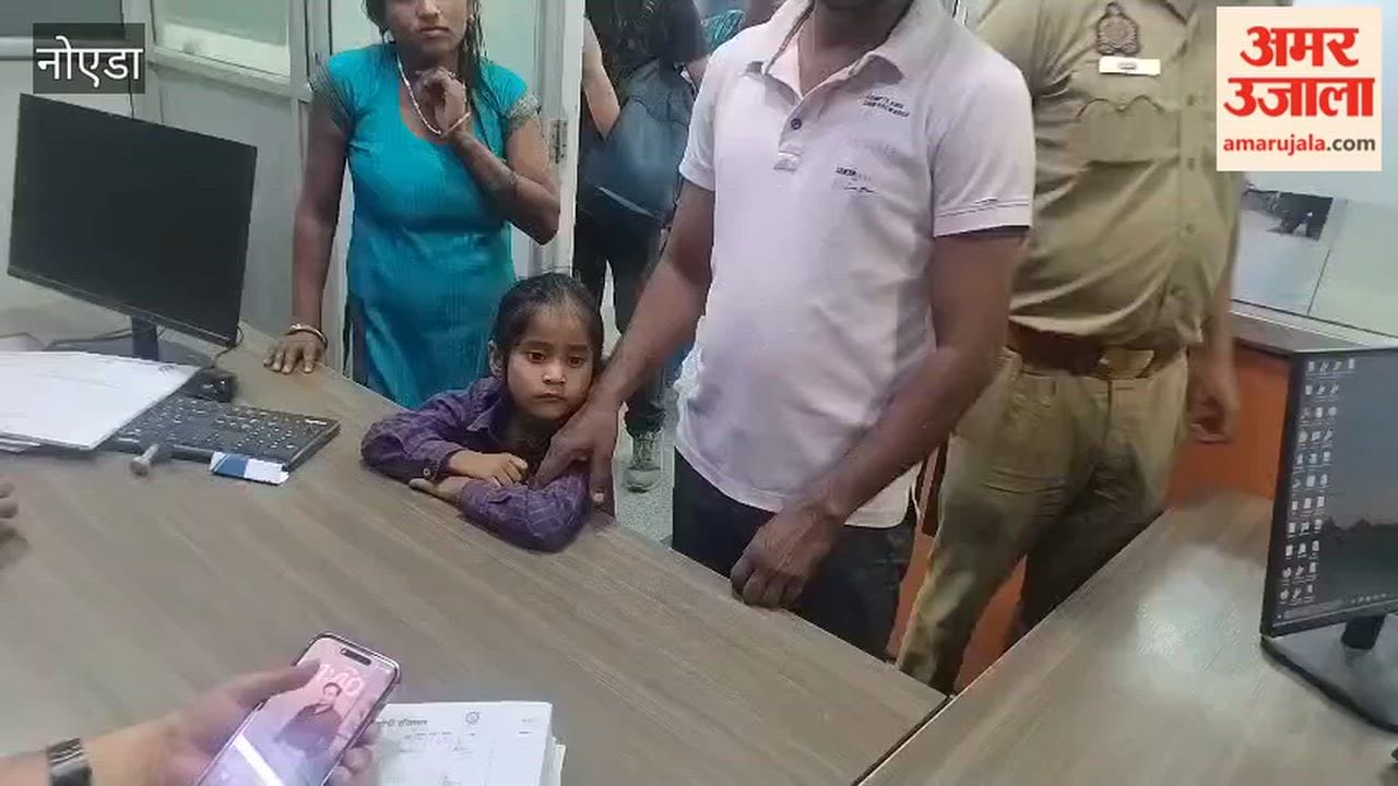 Patients arrived at Noida District Hospital on Sunday as well