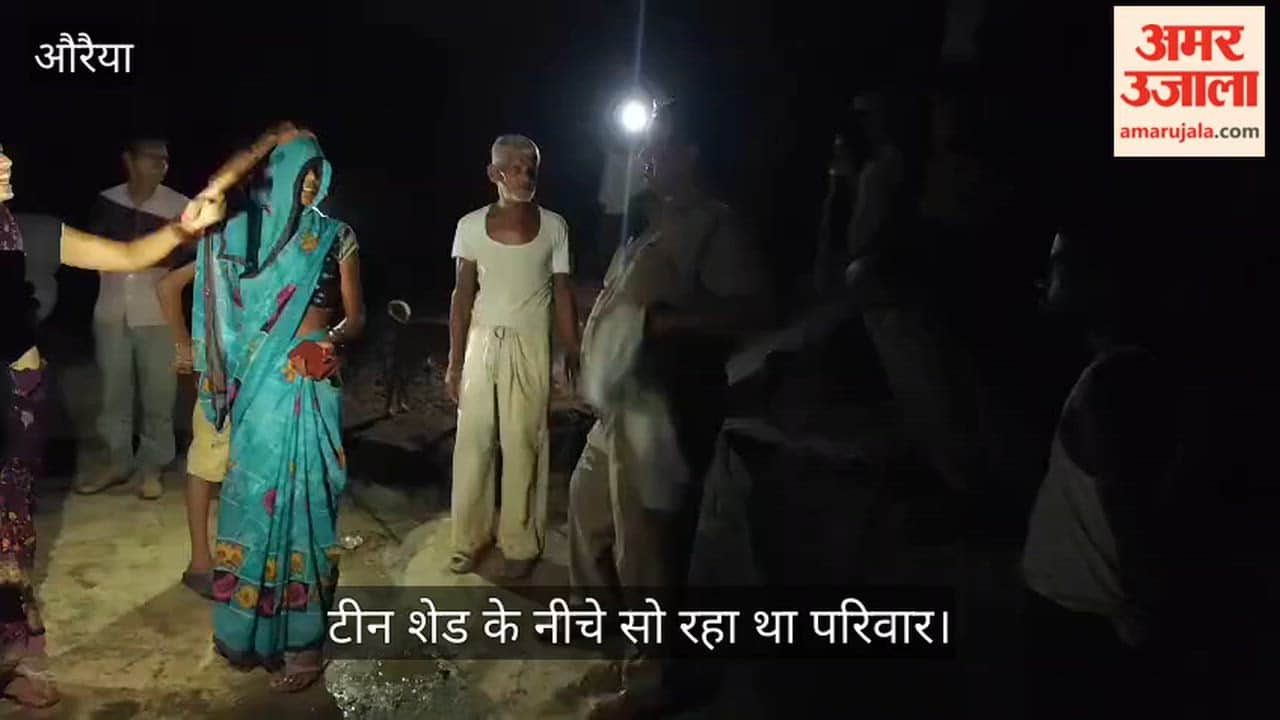 Mud House Collapses on Tin Shed, Five of Family Injured in Ajitmal