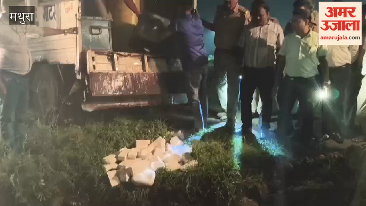 1200 Kg Suspected Paneer Destroyed in Mathura