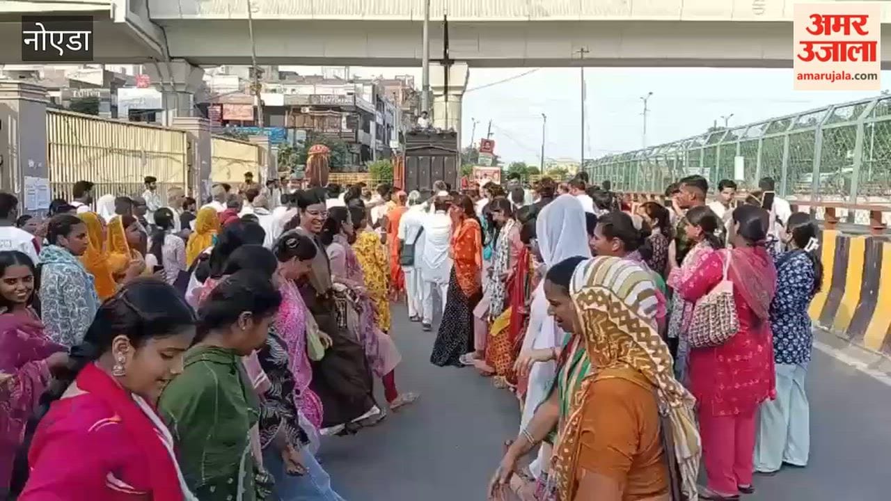 ISKCON took out a grand procession on the occasion of Shri Krishna Janmashtami