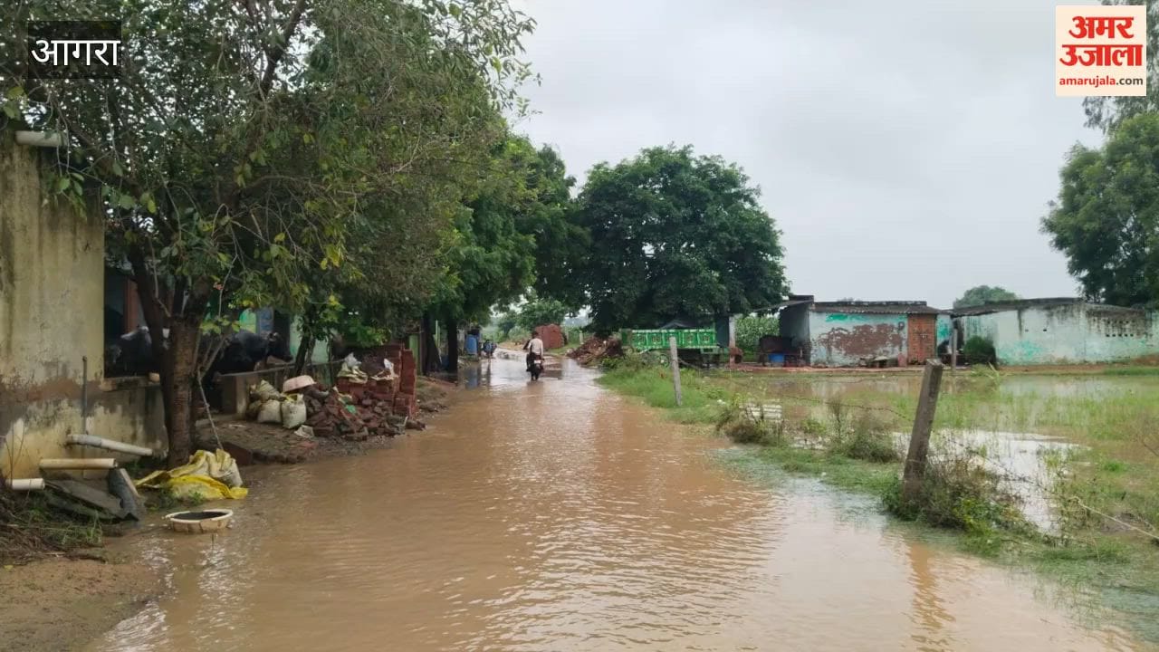 Overnight rain wreaks havoc in Iradatnagar; fields, threshing grounds, and roads submerged.