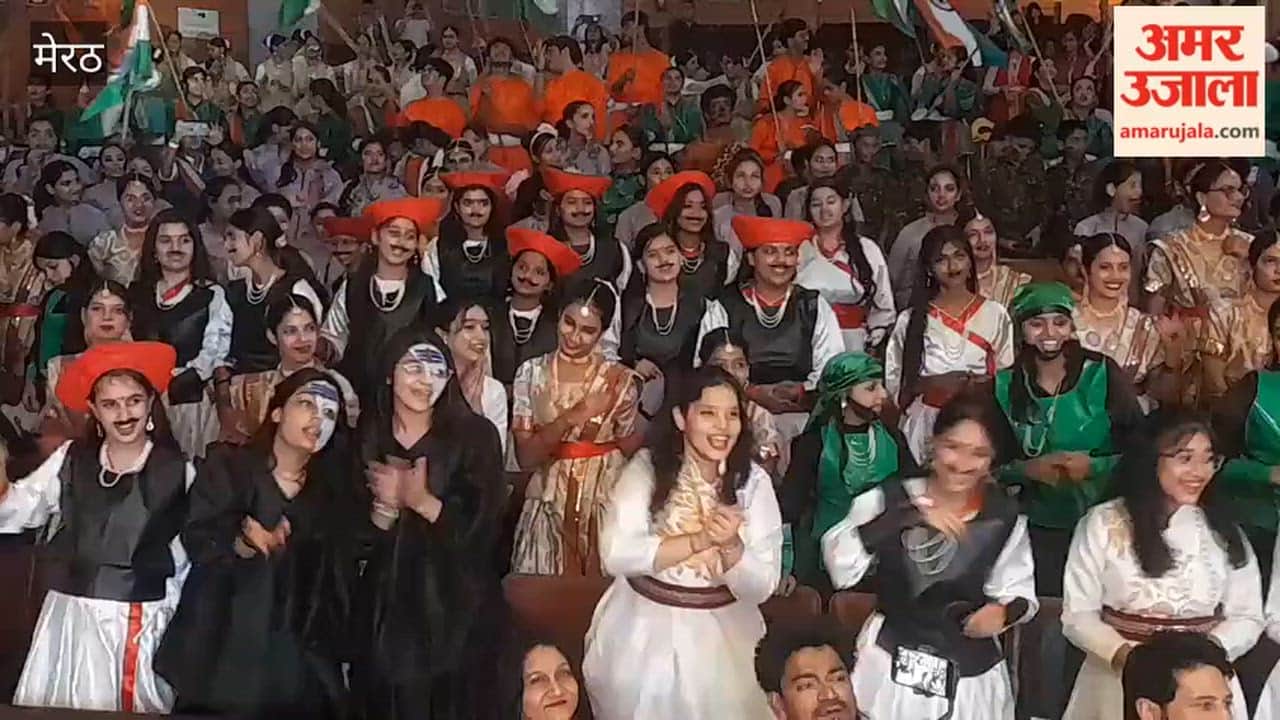 Students Showcase Enthusiasm at Amar Ujala’s Inter-School Dance Competition