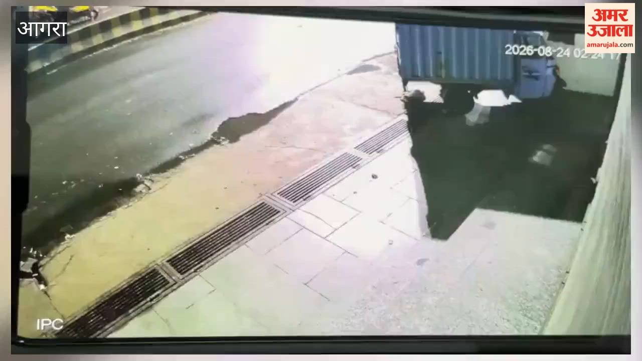 Out-of-control XUV runs over brothers riding an Activa; 20-year-old Shariq dies; accident captured on CCTV.