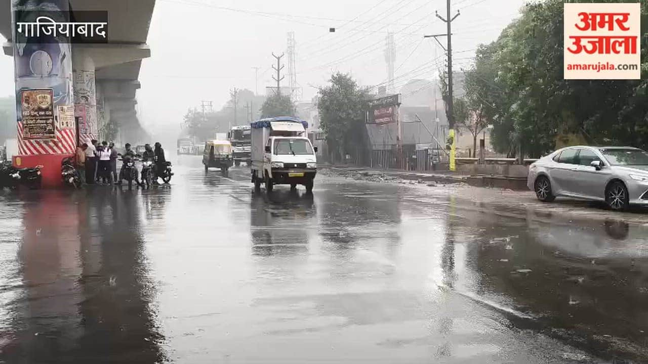 Weather changes in Ghaziabad due to heavy rain