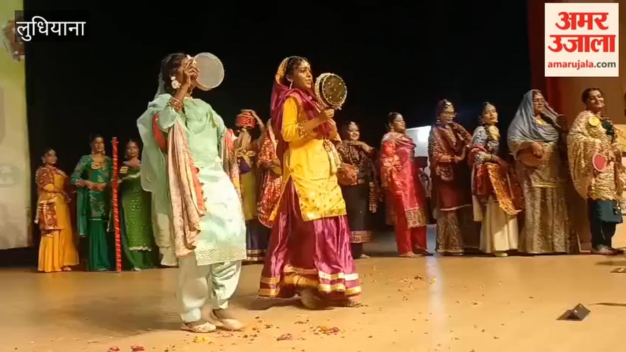 Teej celebration organized at Arya College, Ludhiana.