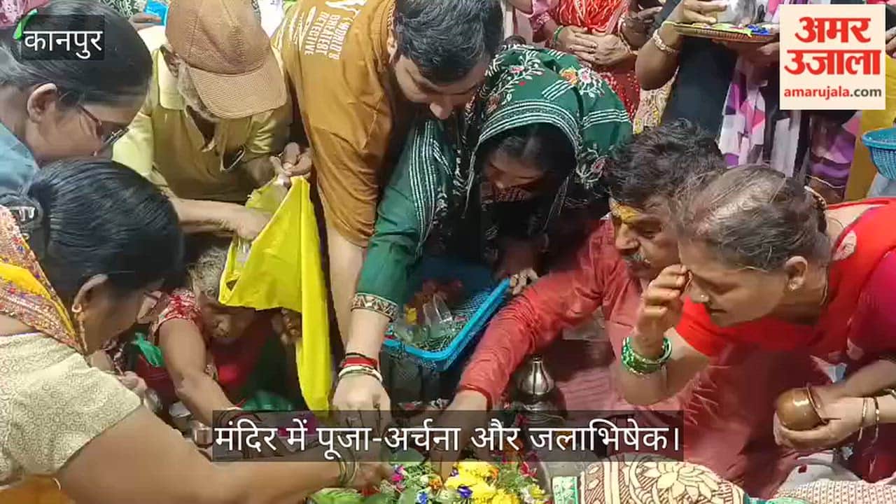 Devotees Throng Jageshwar Temple in Nawabganj on Sawan Last Monday