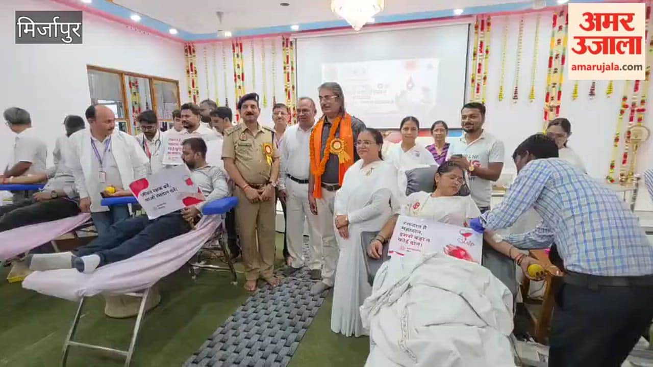 40 people donated blood at the blood donation camp