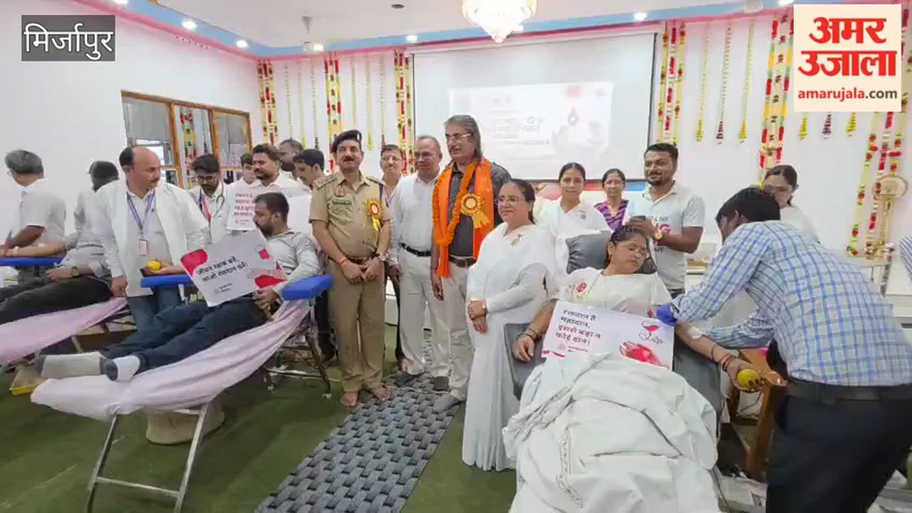 40 people donated blood at the blood donation camp