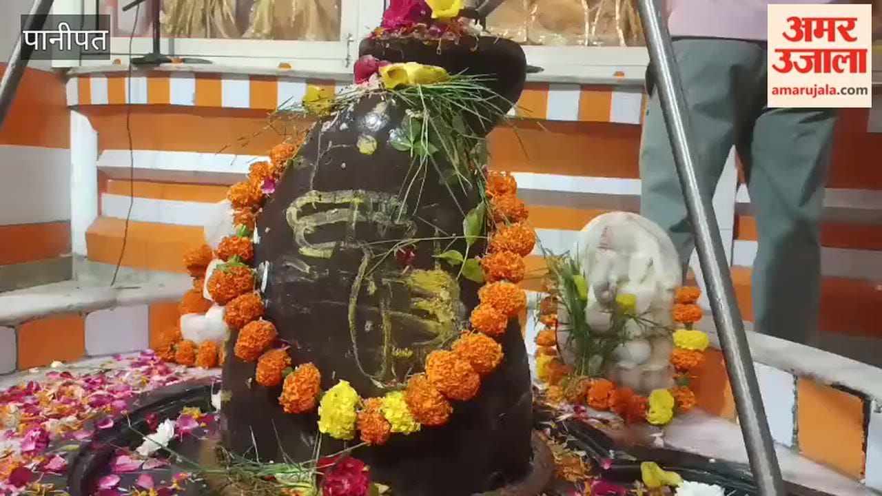 Devotees thronged Shiva temples in Panipat on last Wednesday of the month of Sawan, seeking blessings after performing Jalabhishek