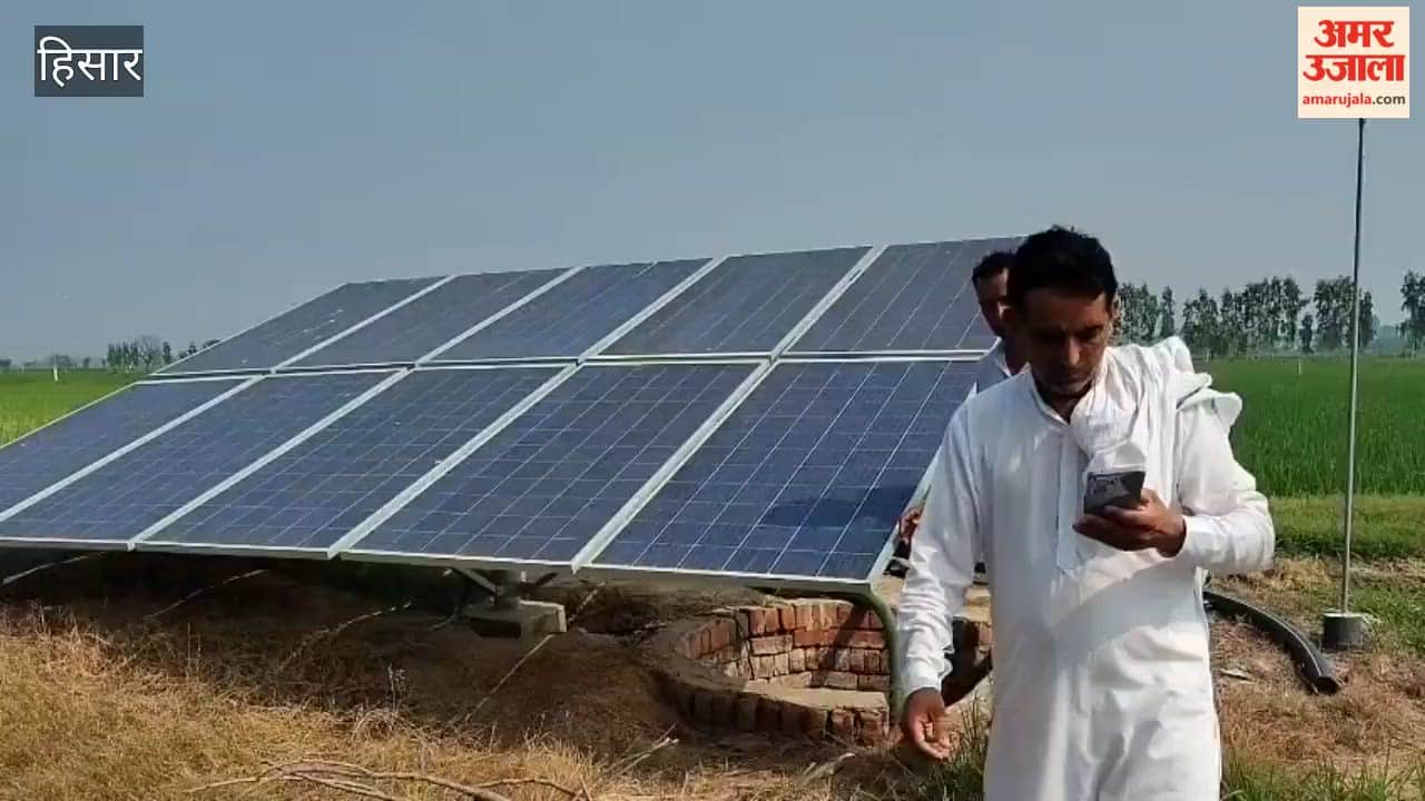 Farmers in Hansi availing the benefits of solar pumps under the PM-KUSUM scheme