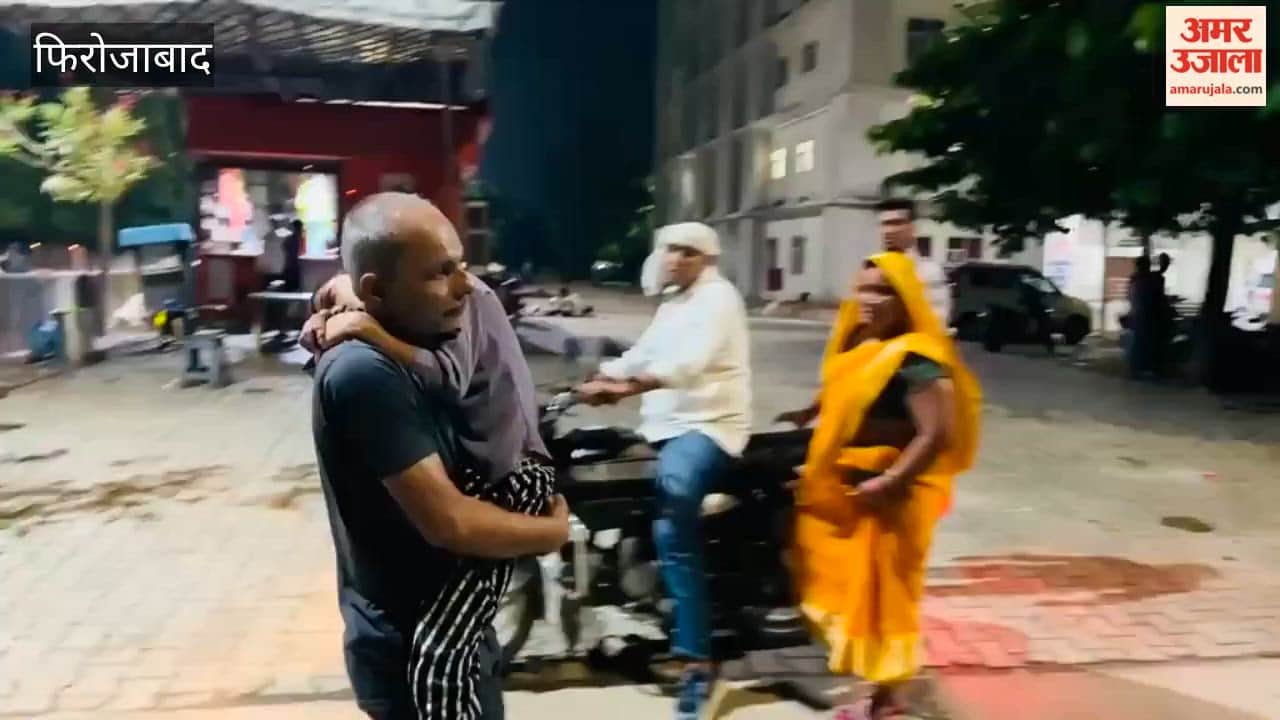 No Stretcher or Ambulance, Elderly Father Carries Son 300 Metres to Hospital