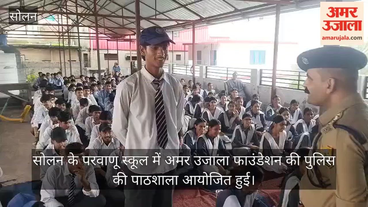 parwanoo school police ki pathshala traffic rules drug awareness