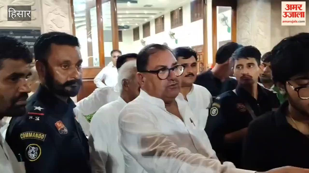 Hansi: Abhay Chautala says he will complete his tour of the entire state of Haryana by September 9; targets the Congress.