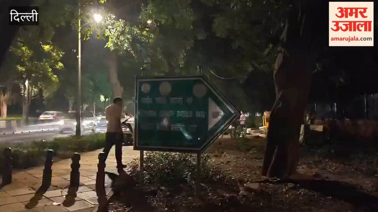 Fire breaks out at Chanakyapuri police station in New Delhi fire personnel bring it under control