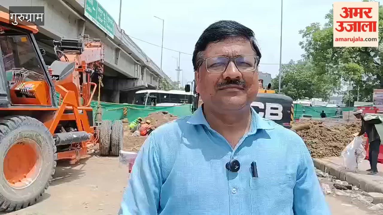 Pothole at Gurugram IFFCO Chowk for three days commuters in distress due to traffic jams