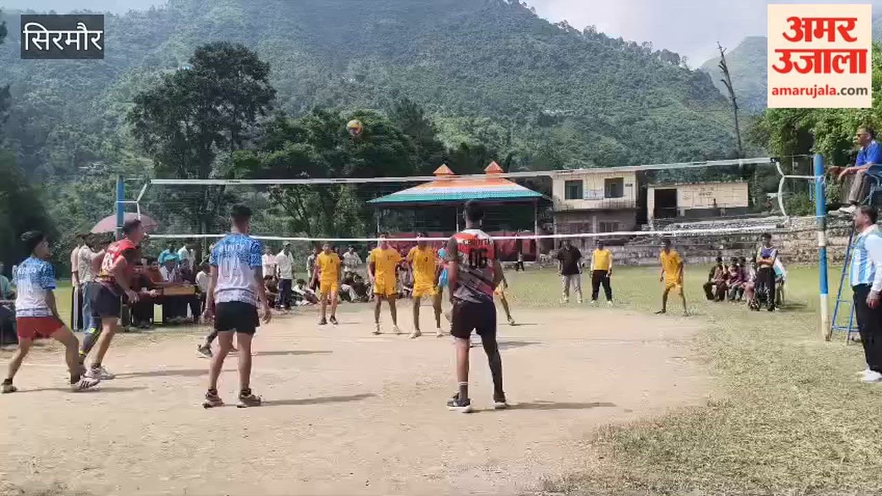 under 19 sports bechad ka bagh volleyball trophy panars all round best