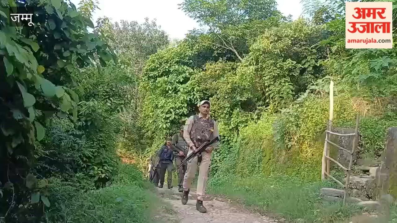 SOG and JK Police conduct search operation in the hilly areas of Sumb