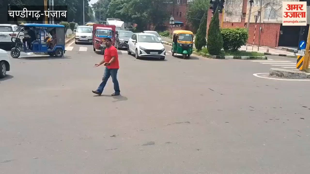 Auto-rickshaw driver Anil Kumar took charge of traffic management in Chandigarh