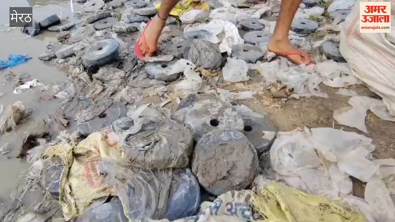 Pile of gym plates on the roadside, people took them away in sacks as soon as the video went viral, where did they come from?