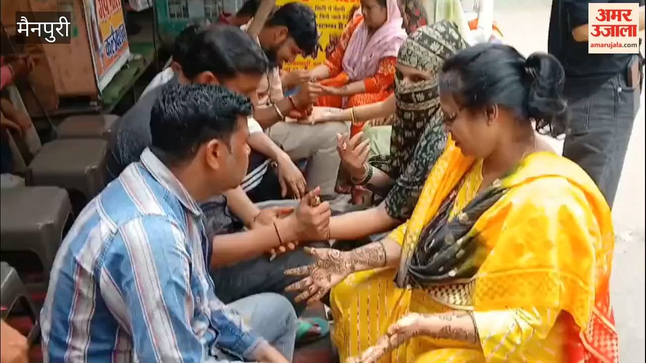 Bustling markets ahead of Raksha Bandhan; brisk shopping underway.