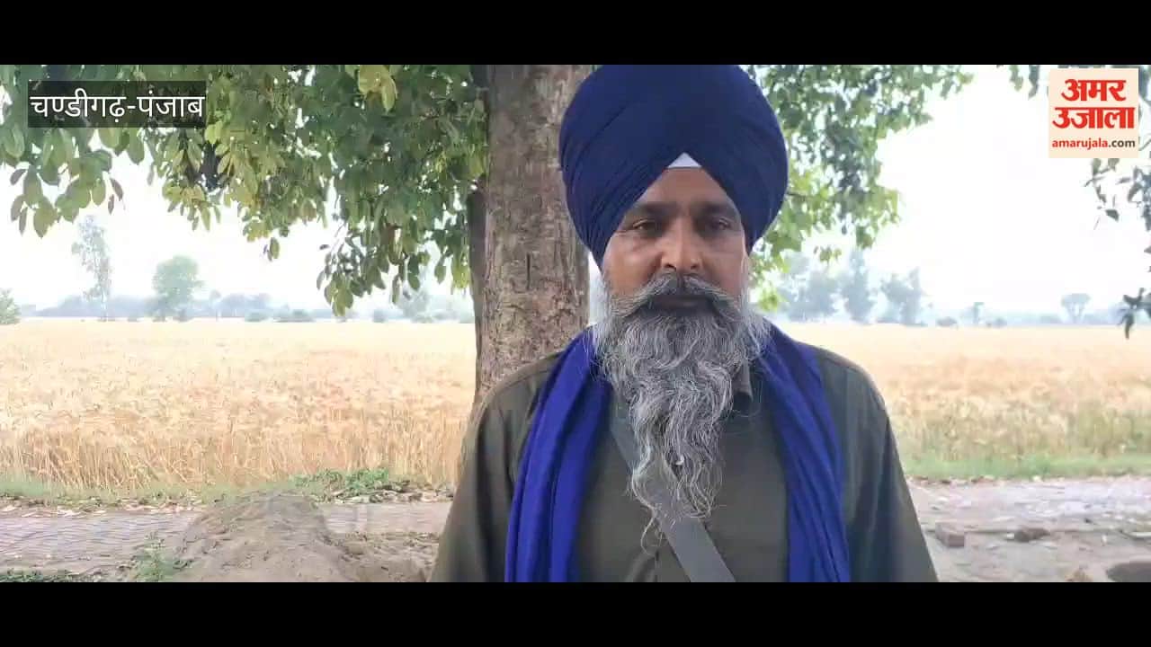 Farmer leader Sarwan Pandher demands that the government monitor wheat losses due to rain and hailstorms via satellite and provide compensation.