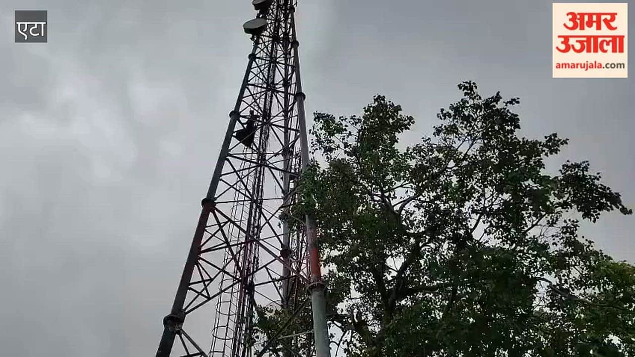 Man Climbs Mobile Tower After Wife Refuses to Go With Him