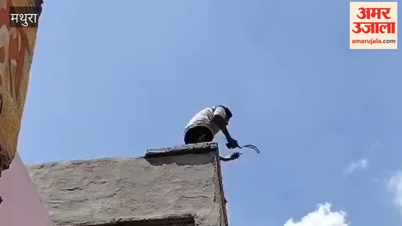 Man Climbs Roof With Sickle Causes Panic in Ading Market Rescued by Police