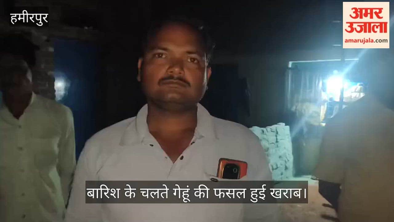 Hamirpur Distressed by crop destruction a farmer commits suicide by hanging