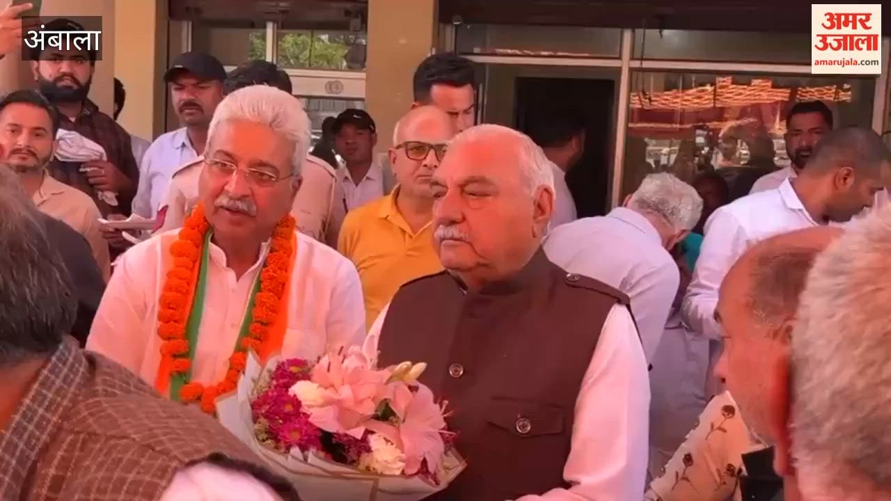 Hooda Arrives in CM Saini's Constituency in Ambala; Says Farmers Are Being Forced to Sell Their Produce Outside