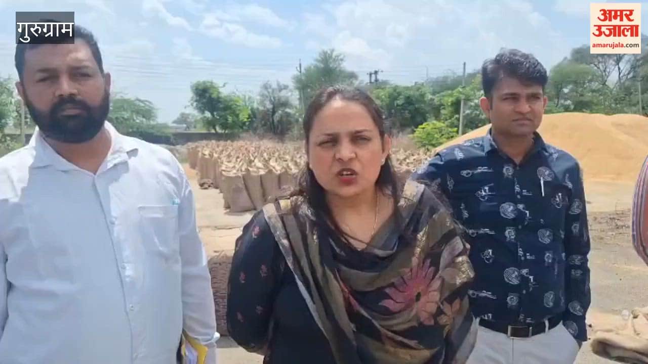 Haryana State Warehousing Corporation DM Rekha Malik visited the grain markets in Gurugram