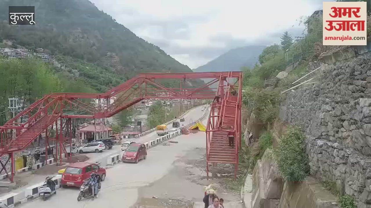 Kullu Footover Bridge Near Tapu Bridge Completed