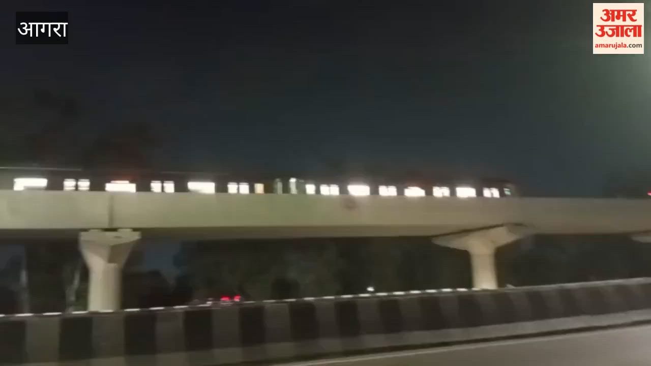 Metro trials have commenced between Mankameshwar and ISBT in Agra
