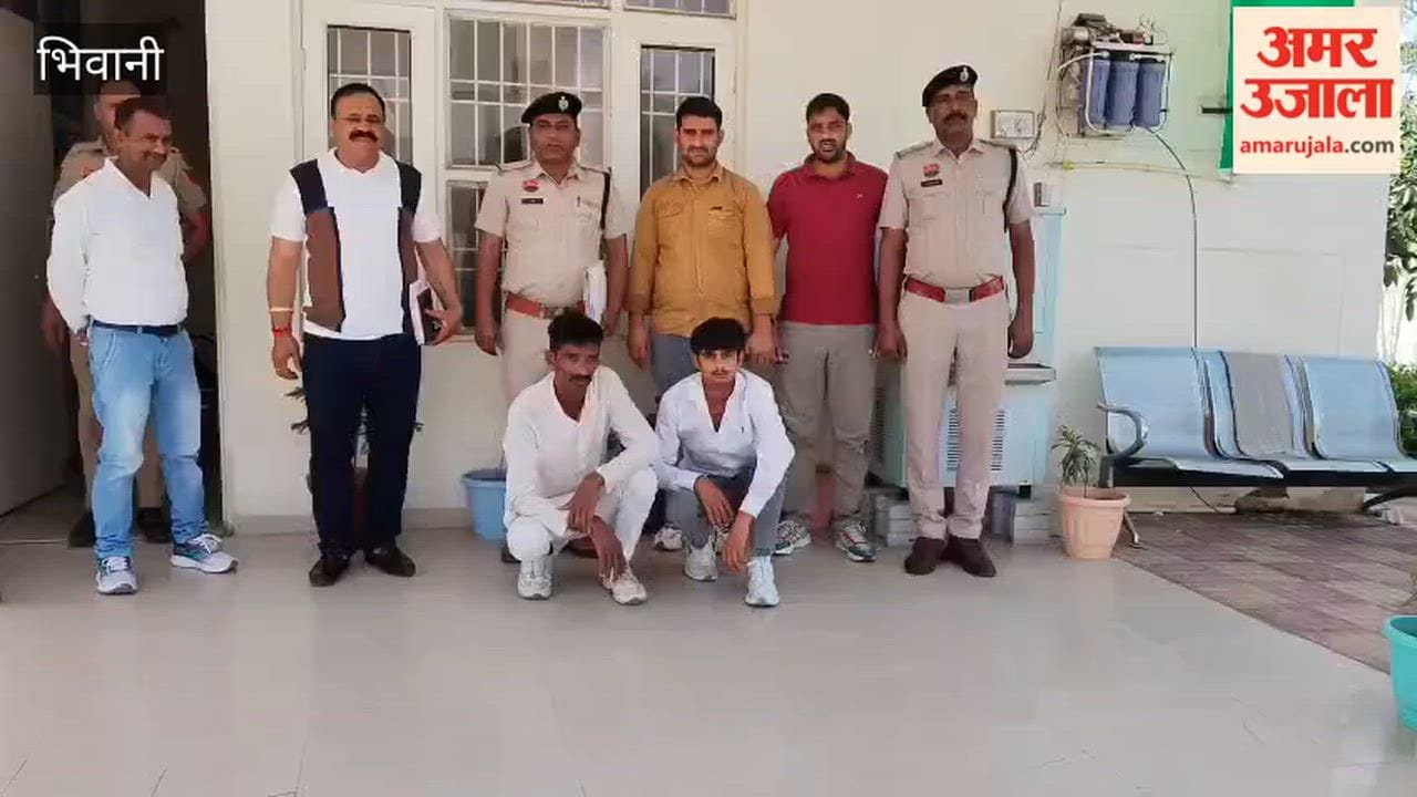 Two accused arrested on charges of theft