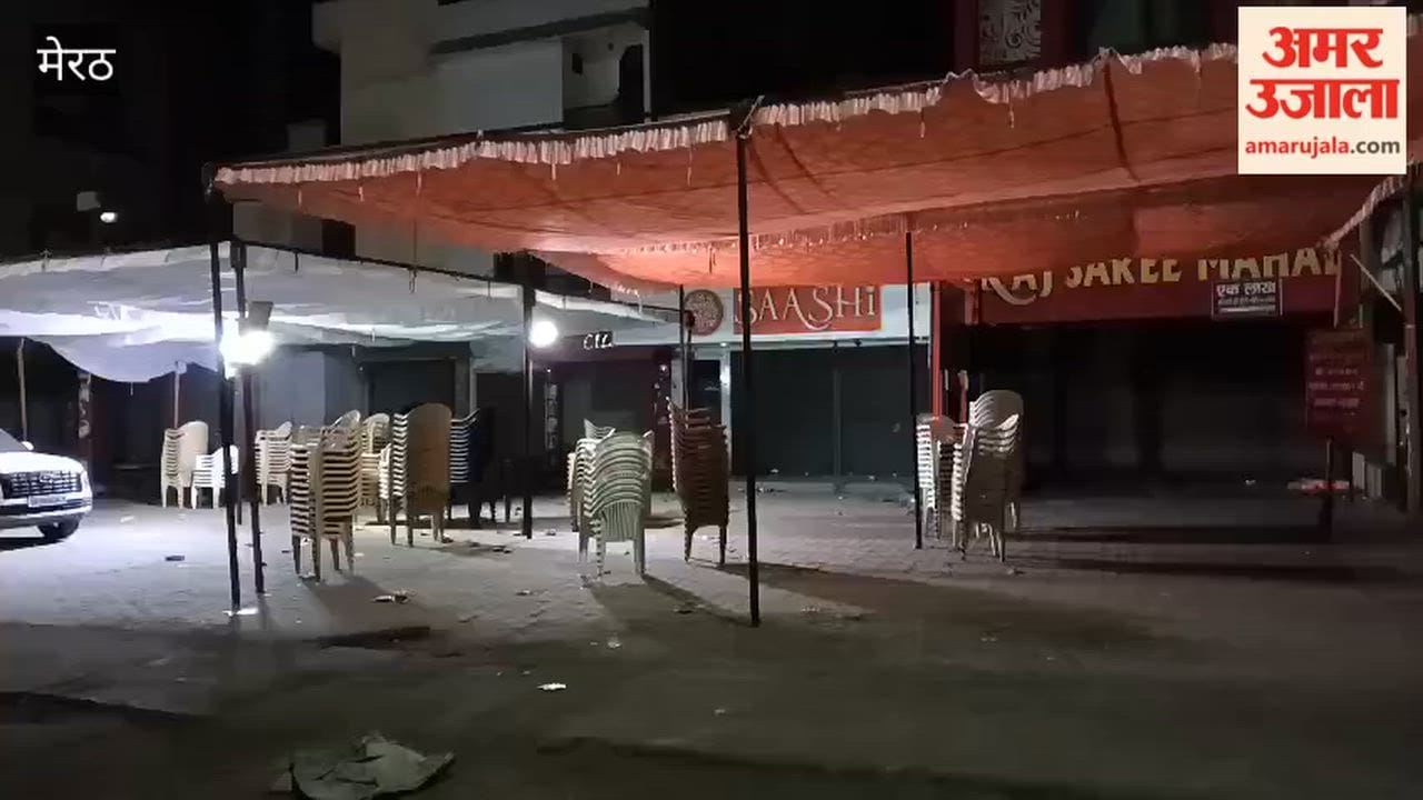 Silence Prevails at Protest Site in Central Market, Chairs Remain Empty
