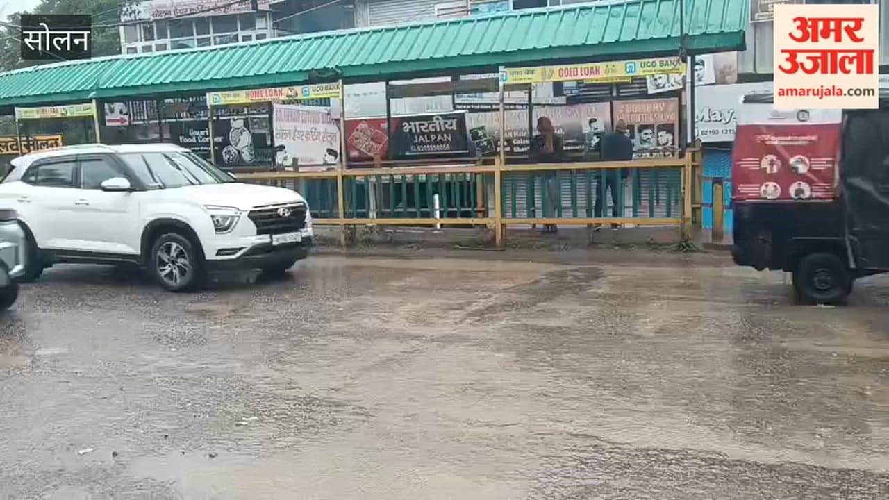 Solan: Rain continues overnight across the district; several roads closed