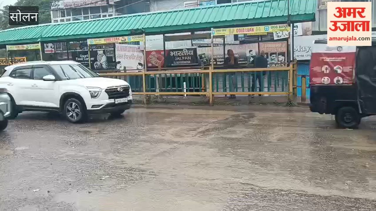 Solan: Rain continues overnight across the district; several roads closed