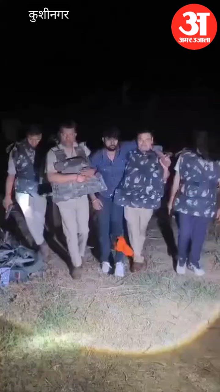 किसान चौक फायरिंग का मुख्य आरोपी हिस्ट्रीशीटर मुठभेड़ में घायल