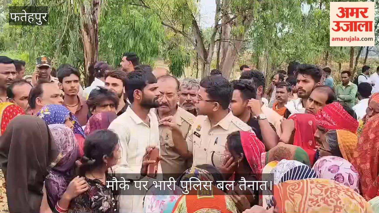 School Bus Wreaks Havoc in Fatehpur Class 2 Student Run Over Family and Villagers Block Road