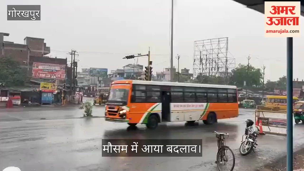 Light rain and strong, cold winds have made the weather pleasant.