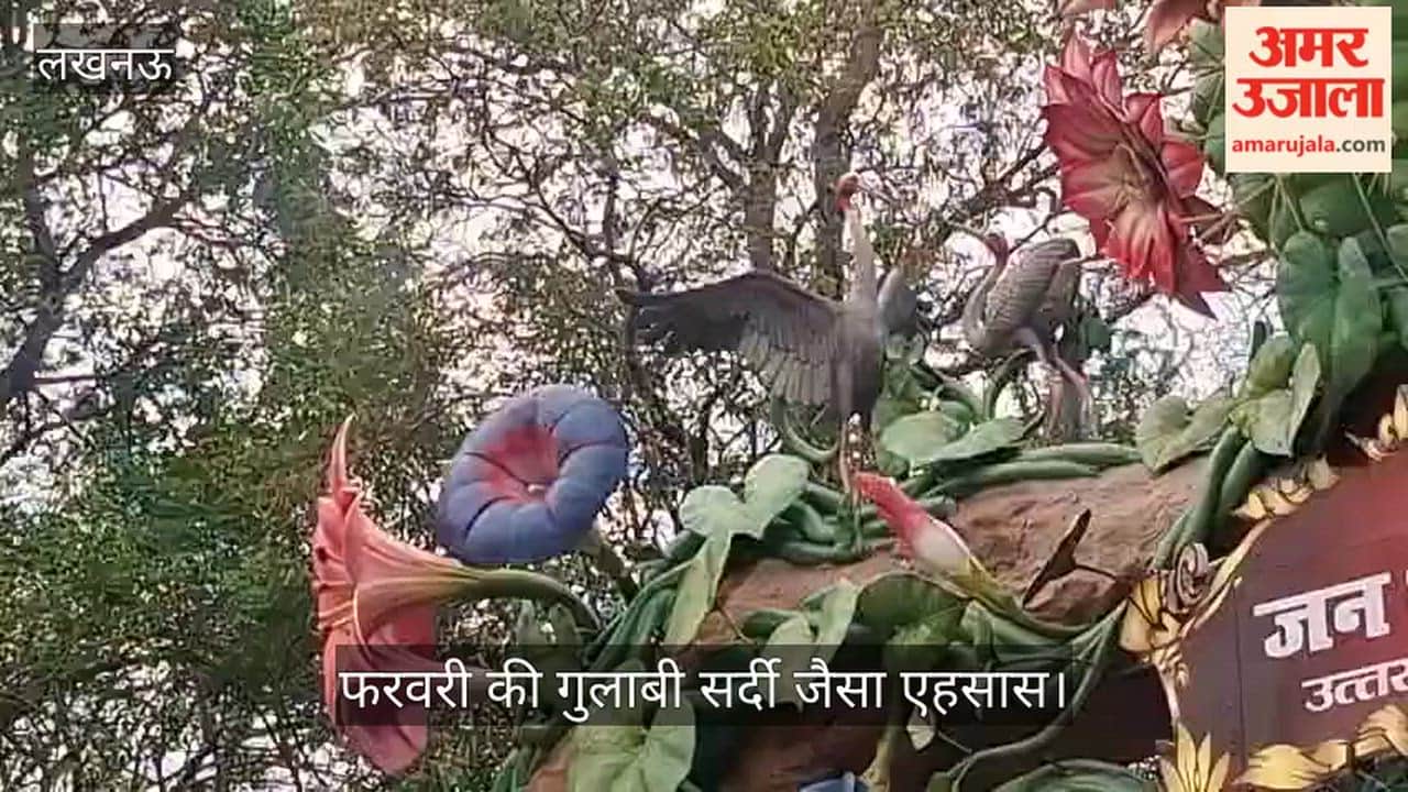 VIDEO: अप्रैल के महीने में फरवरी की गुलाबी सर्दी जैसा एहसास, मौसम हुआ सुहाना