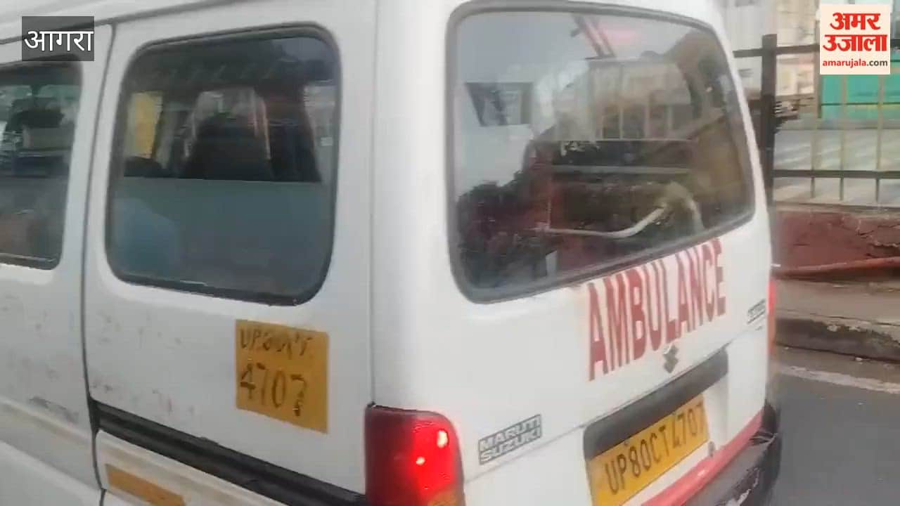 Ambulance Used for Liquor Supply in Agra Video Sparks Probe