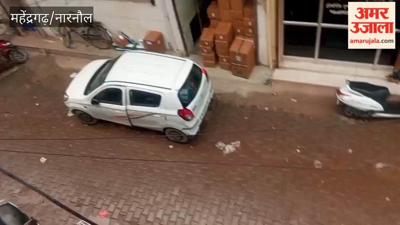 Weather changes in Narnaul; rain begins.