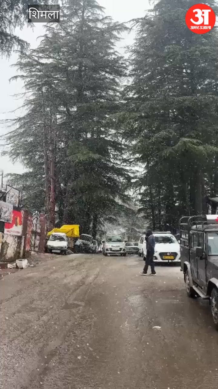 Video: शिमला के कुफरी और नारकंडा में बर्फबारी, तापमान गिरा