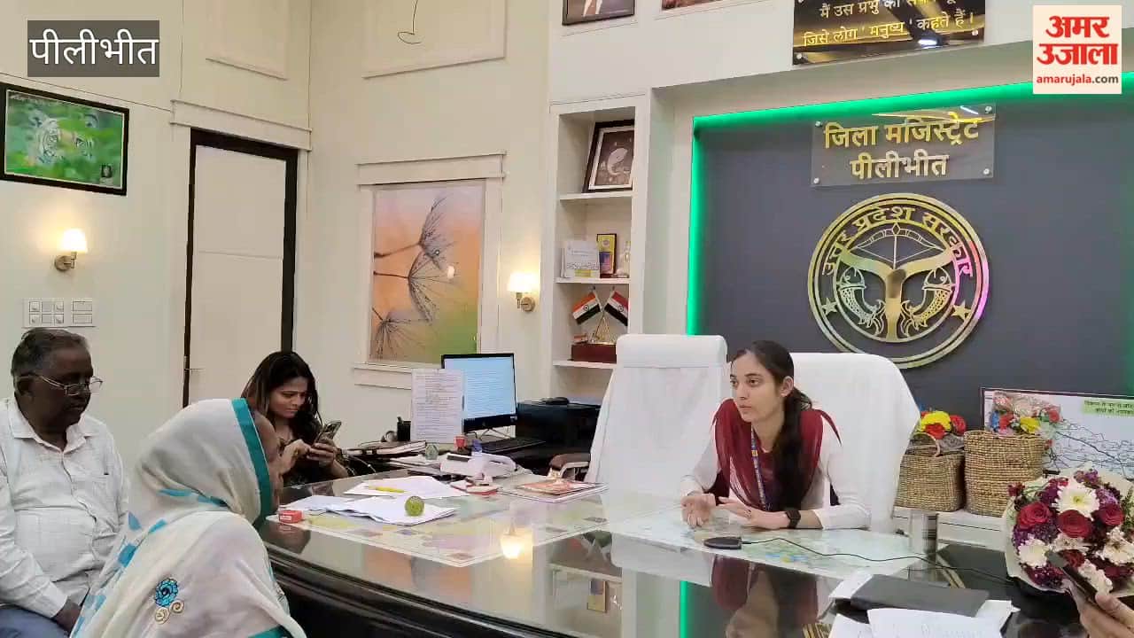 Student Iram B Becomes One-Day DM and Listens to Grievances of Petitioners in Pilibhit