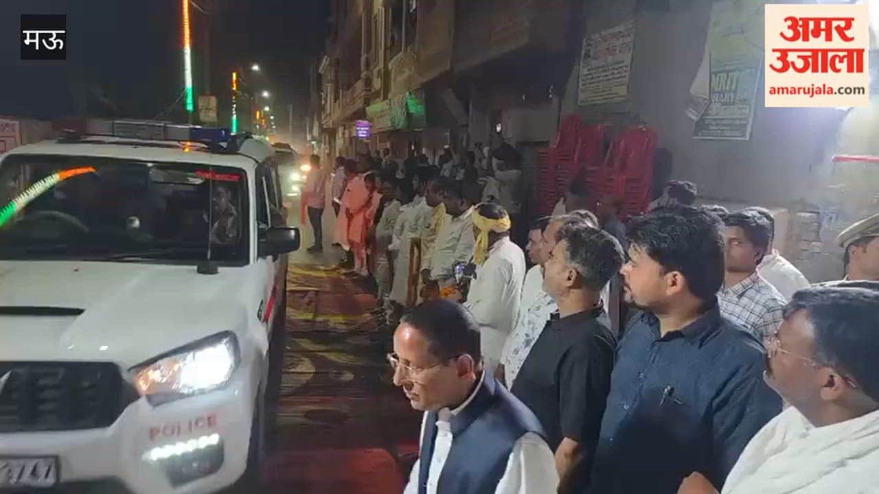 Cabinet Minister AK Sharma inaugurates Saidi Road in Mau built at cost of 68 lakh rupees