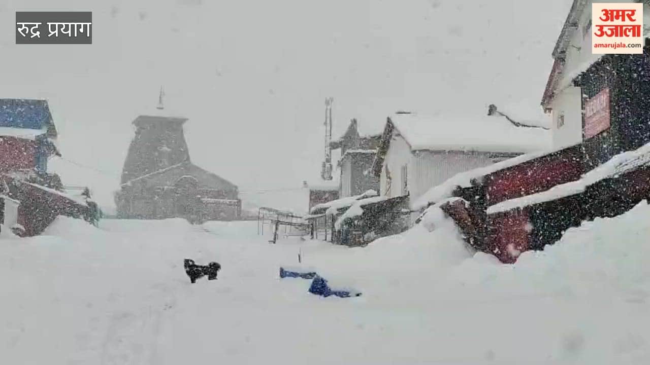 Kedarnath Dham Enveloped in the Embrace of Snow; A Beautiful Spectacle Unfolds, Pilgrimage Preparations Also Being Affected